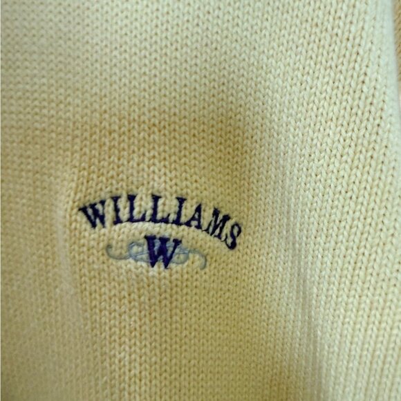 Williams College Cotton Knit sweater size M - Picture 6 of 6